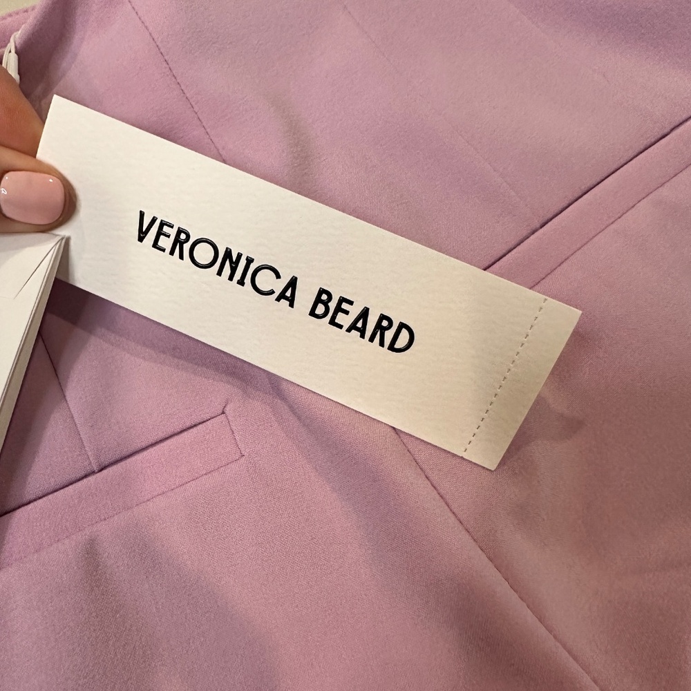 NWT Veronica Beard Kean Pant in Orchid - Picture 10 of 10